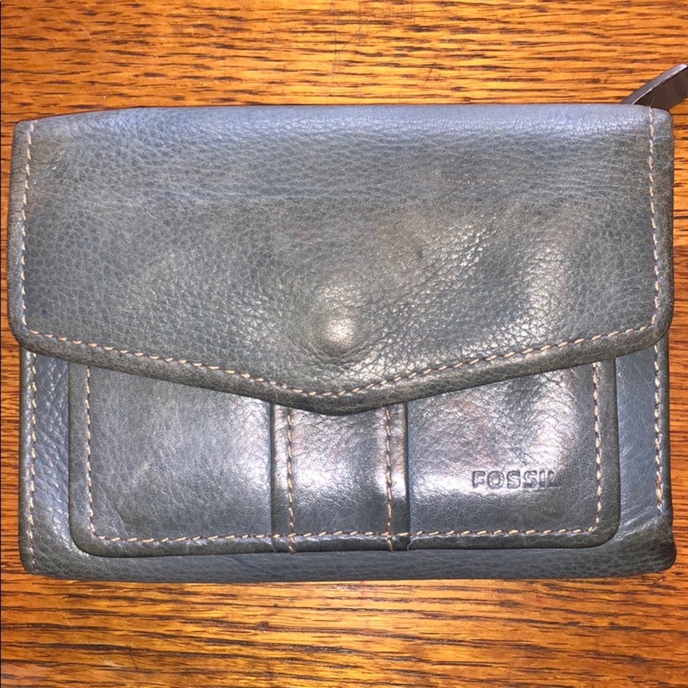 Leather Fossil Wallet